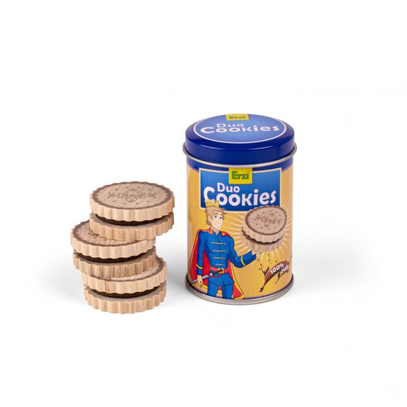 Duo sušenky v plechové dóze