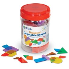 Průsvitné geometrické tvary
