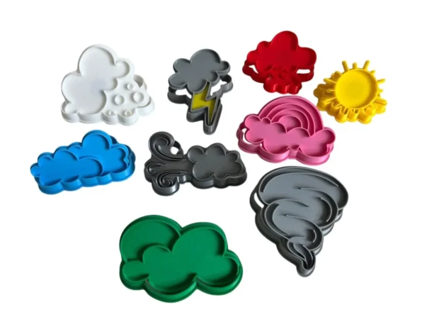 Sada tvořítek - Počasí (9ks)