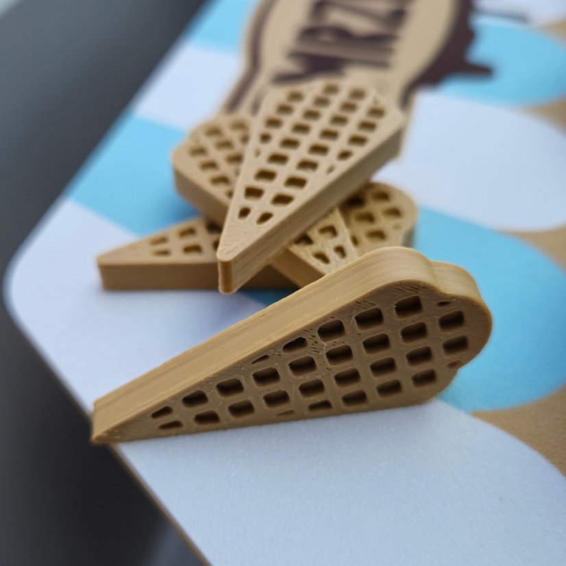 Dekorace na zmrzlinu - sušenky 4ks