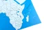 Kontrolní mapa - Afrika Nová - s popisky