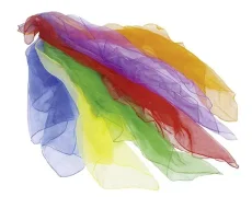 Šátky na žonglování, 6 ks