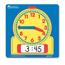 Školní hodiny - popisovatelné - sada 10ks