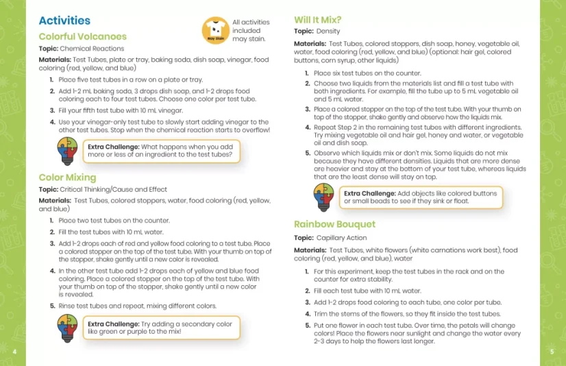 Learning Resources Sada zkumavek s příslušenstvím