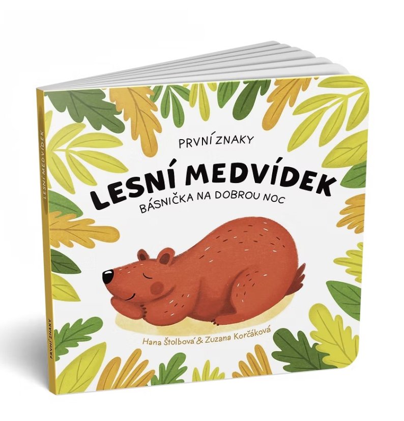 Kniha Lesní medvídek - znakování s miminky