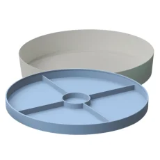 Senzorický třídící tác PLAY TRAY - modrý