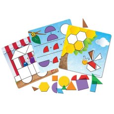 Barevná geometrie - tvary