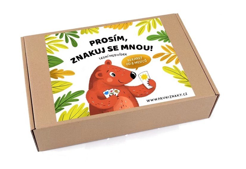 PROSÍM ZNAKUJ SE MNOU - Lesní medvídek