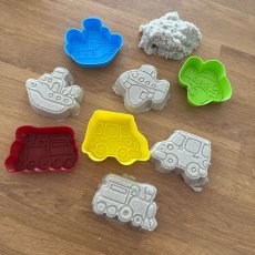 Bábovičky - Dopravní prostředky (4ks)