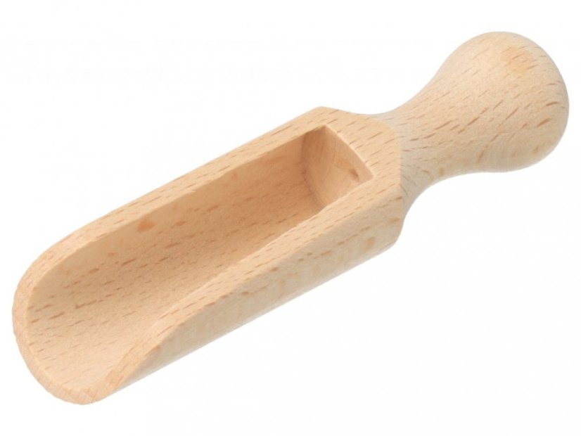 Dřevěná lopatka - Velikost: 10 cm