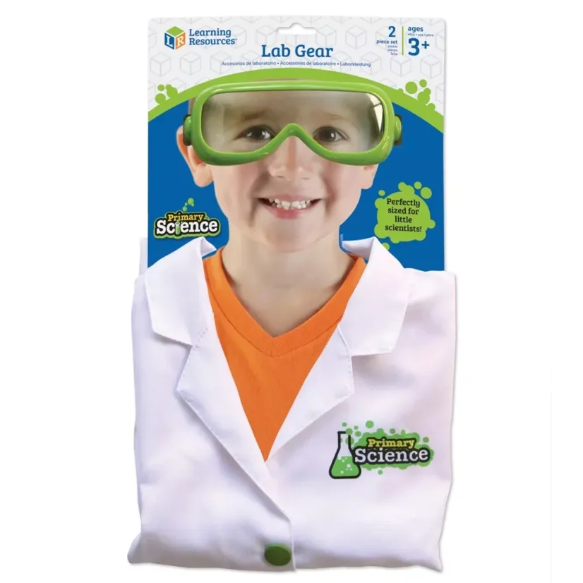 Sada - Laboratorní plášť a brýle