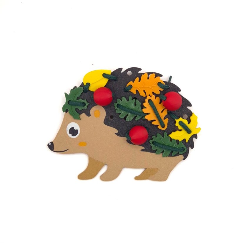 Navlík - Ježek + korálky