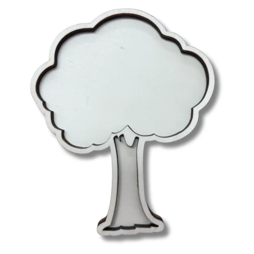 Malý stromeček - dřevěný tácek