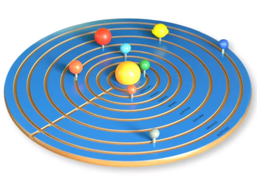 Nové puzzle - mapa - 9 planet