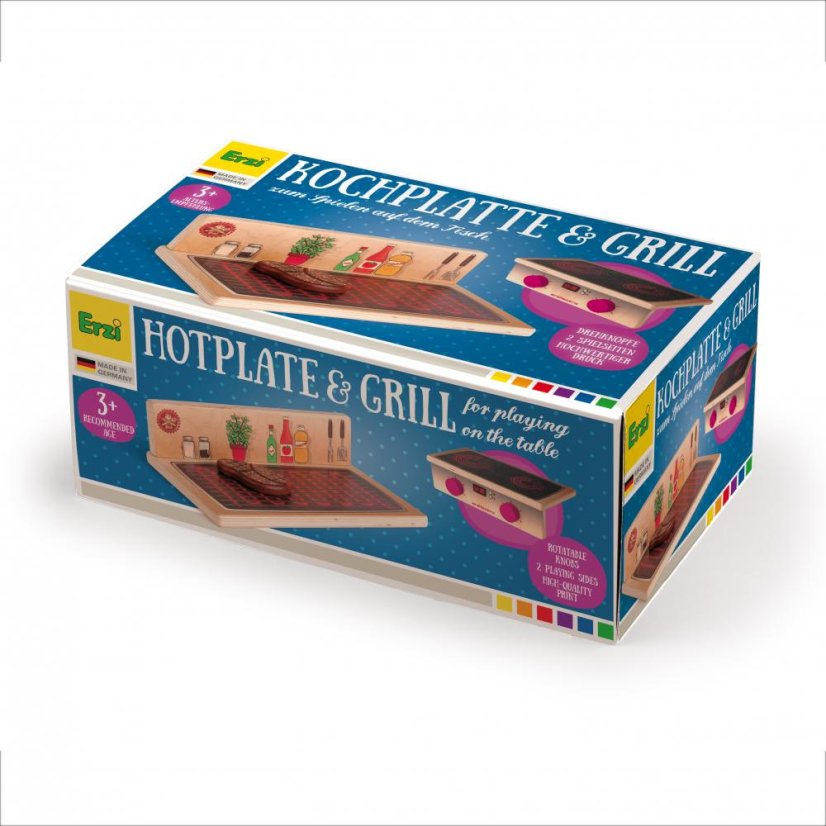 Dětský gril a plotna 2v1