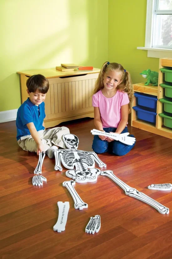Pěnová puzzle kostra
