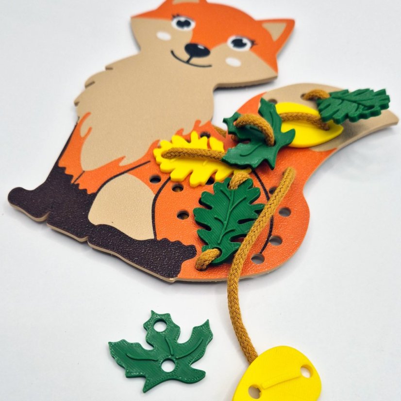 Navlík - Liška + korálky