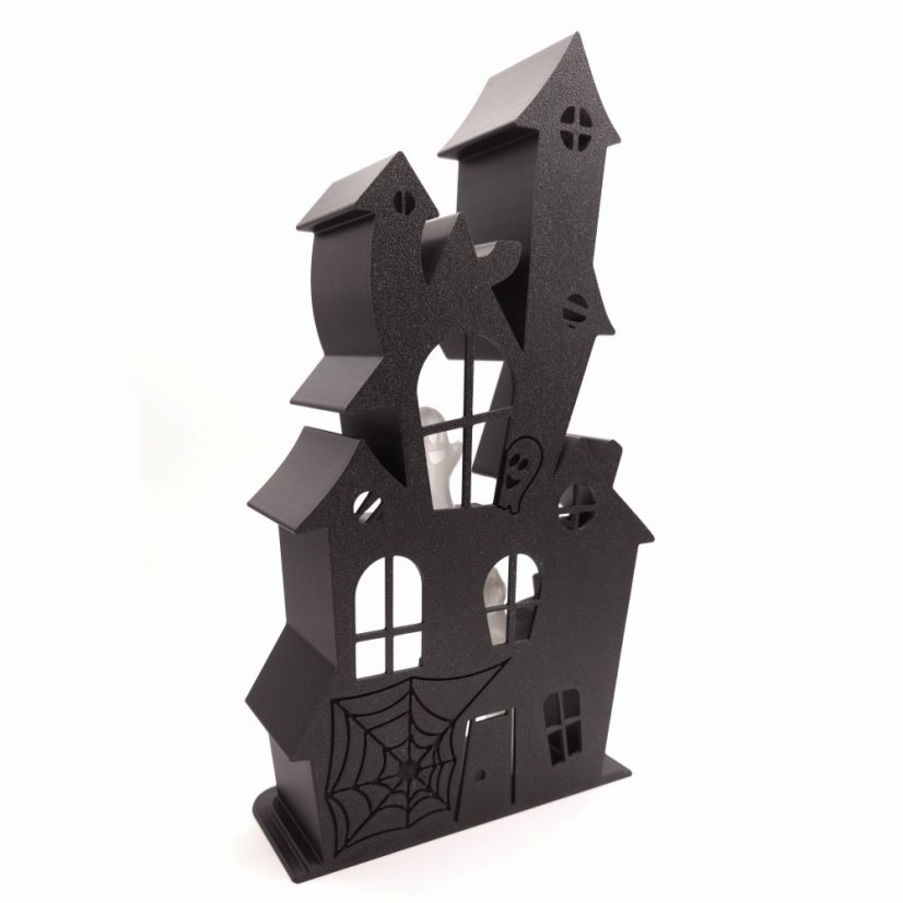 Strašidelný dům - 3D tištěný tác