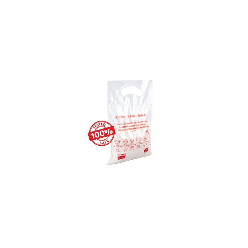 Náhradní písek pro pískový tác nebo světelný stůl - Betzold - 1kg