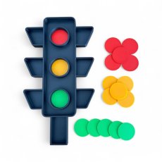 Semafor - 3D tištěný tác + 3x5 žetonů