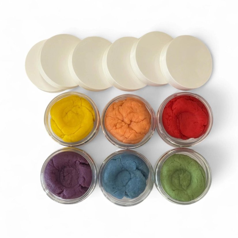 Fufíkova DUHOVÁ MODELÍNA 6 x 50g