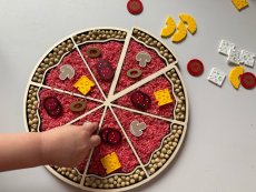 Pizza - dřevěný tác