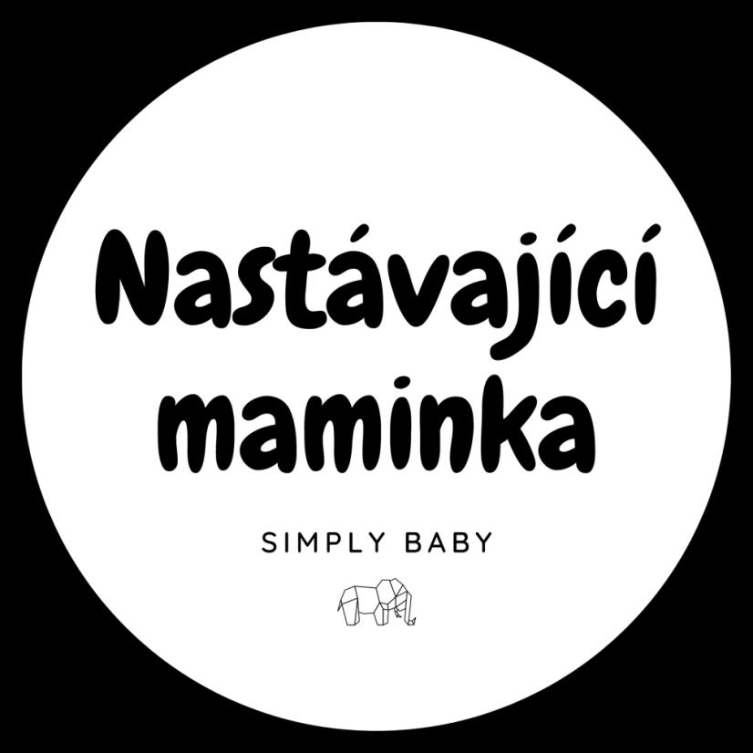 Těhotenské milníkové kartičky