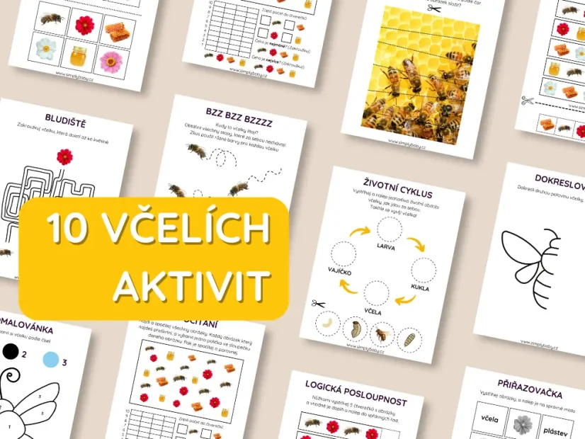 Včelí soubor 10 aktivit