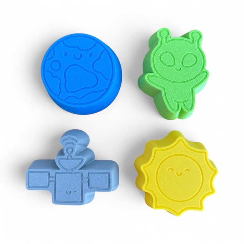 Bábovičky - Vesmír (4ks)