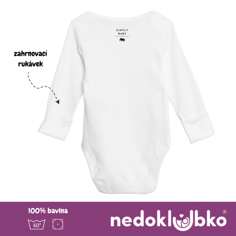 Body - nedočkavé miminko - Velikost: 0 - 3 měsíce
