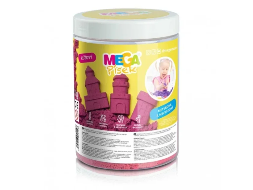 MEGApísek - růžový