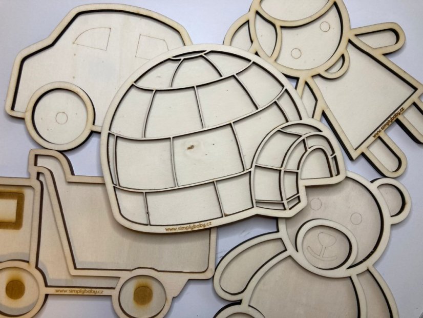 Dřevěný tác - nepovedený - zachraňte mě ♻️