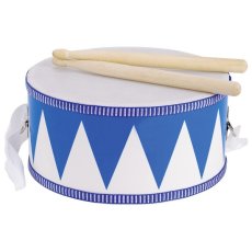 Bubínek modrý s dřevěnými paličkami, 20 cm