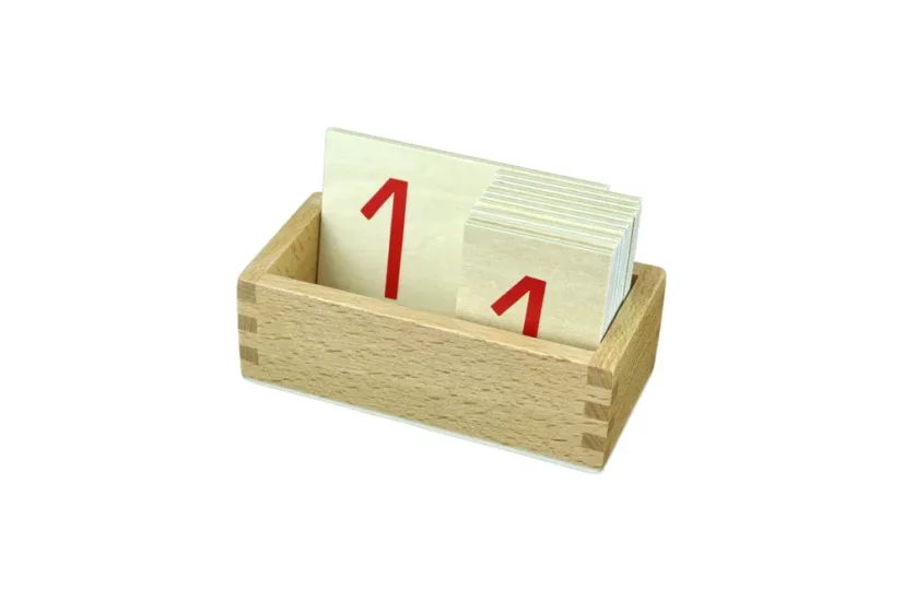 Čísla k červeno-modrým tyčím