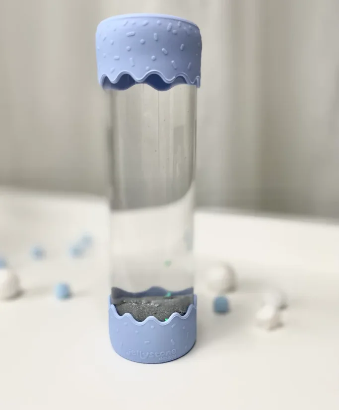 Baby senzorická lahev - modrá