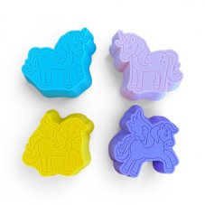 Bábovičky - Jednorožci (4ks)