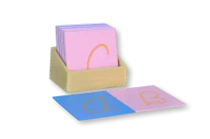 Hmatová písmena (psací písmo - velké (americká norma)