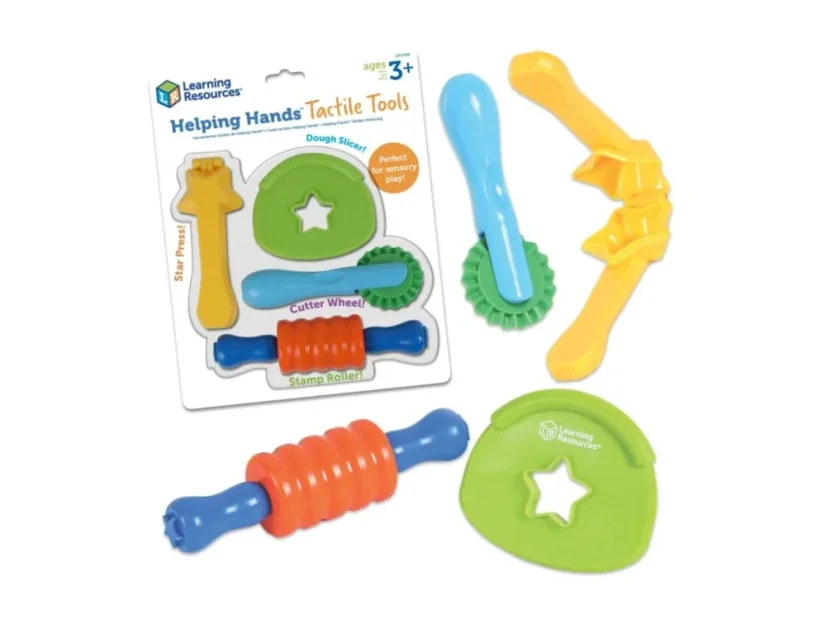 Learning Resources - Hmatové nástroje Helping Hands - nářadí na modelínu