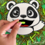 Papoun - PANDA + potrava (10ks)