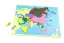 Puzzle - mapa Asie - bez rámečku
