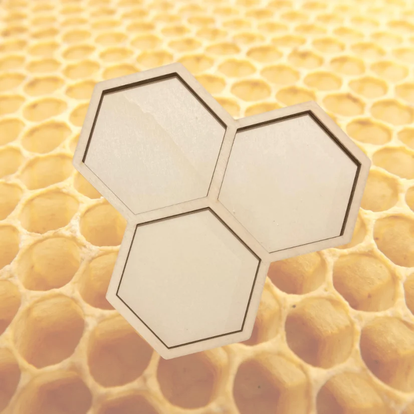 Plástev - dřevěný tác