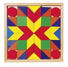 Dřevěný hlavolam – Mozaika II