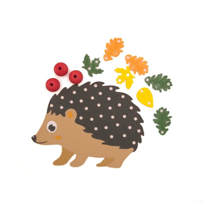 Navlík - Ježek + korálky