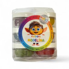 Fufíkova DUHOVÁ MODELÍNA 6 x 50g