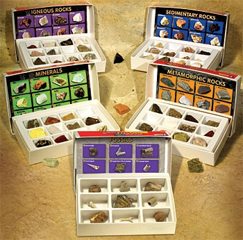 Kompletní kolekce hornin