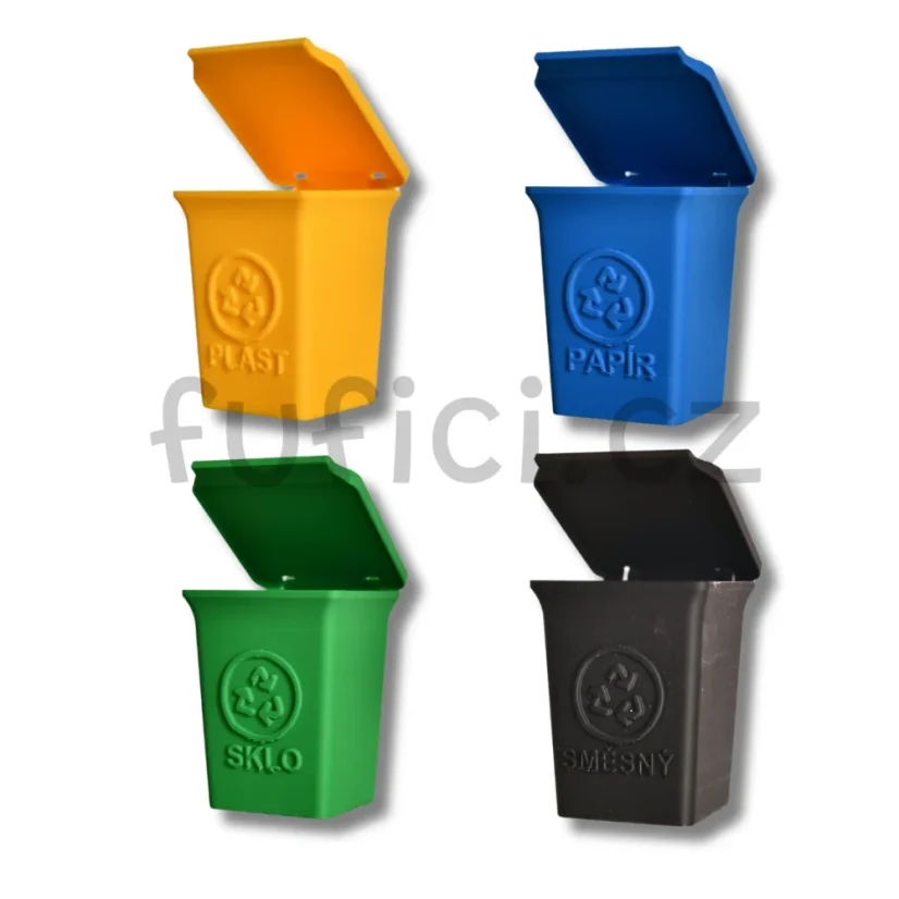 Popelnice - základní sada (4ks)