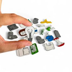 Miniatury - Odpadky mix 21ks